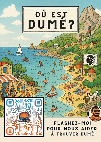 Où est Doumé Location van Corse
